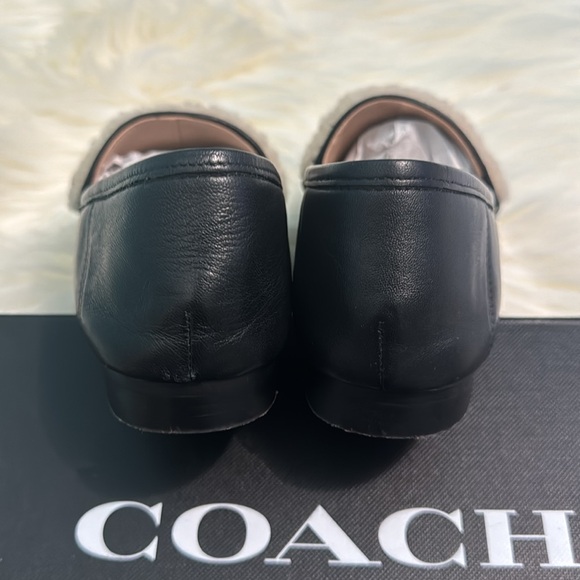 COACH SHEARLING HELENA LOAFERS - Picture 12 of 15